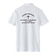 JESMARY – Áo Đồng Phục Sự Kiện Công Giáo Lễ Phong Thánh Cha Phanxicô Trương Bửu Diệp Thiết Kế Hiện Đại, Phù Hợp Mọi Lứa Tuổi